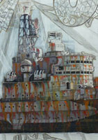 link to HMS Belfast by Hew Locke