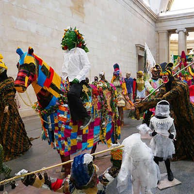 The Procession artwork by Hew Locke